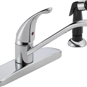 Peerless single handle kitchen sink faucet | Tavomart